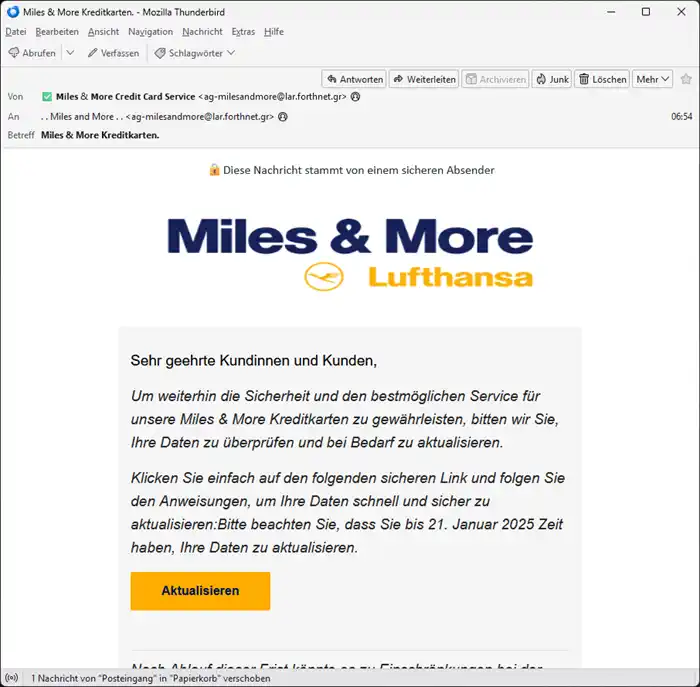 Die E-Mail