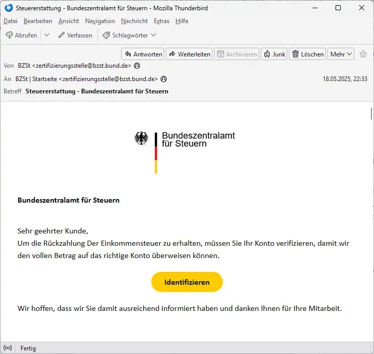 Die E-Mail