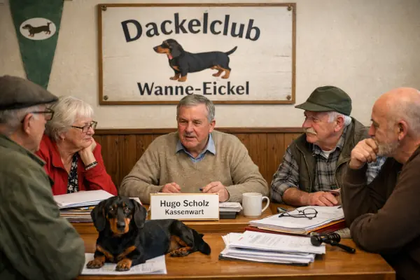 Sitzung beim Dackelclub