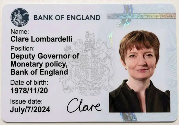 Der Ausweis von Clare