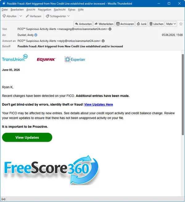 Die Spam-Mail